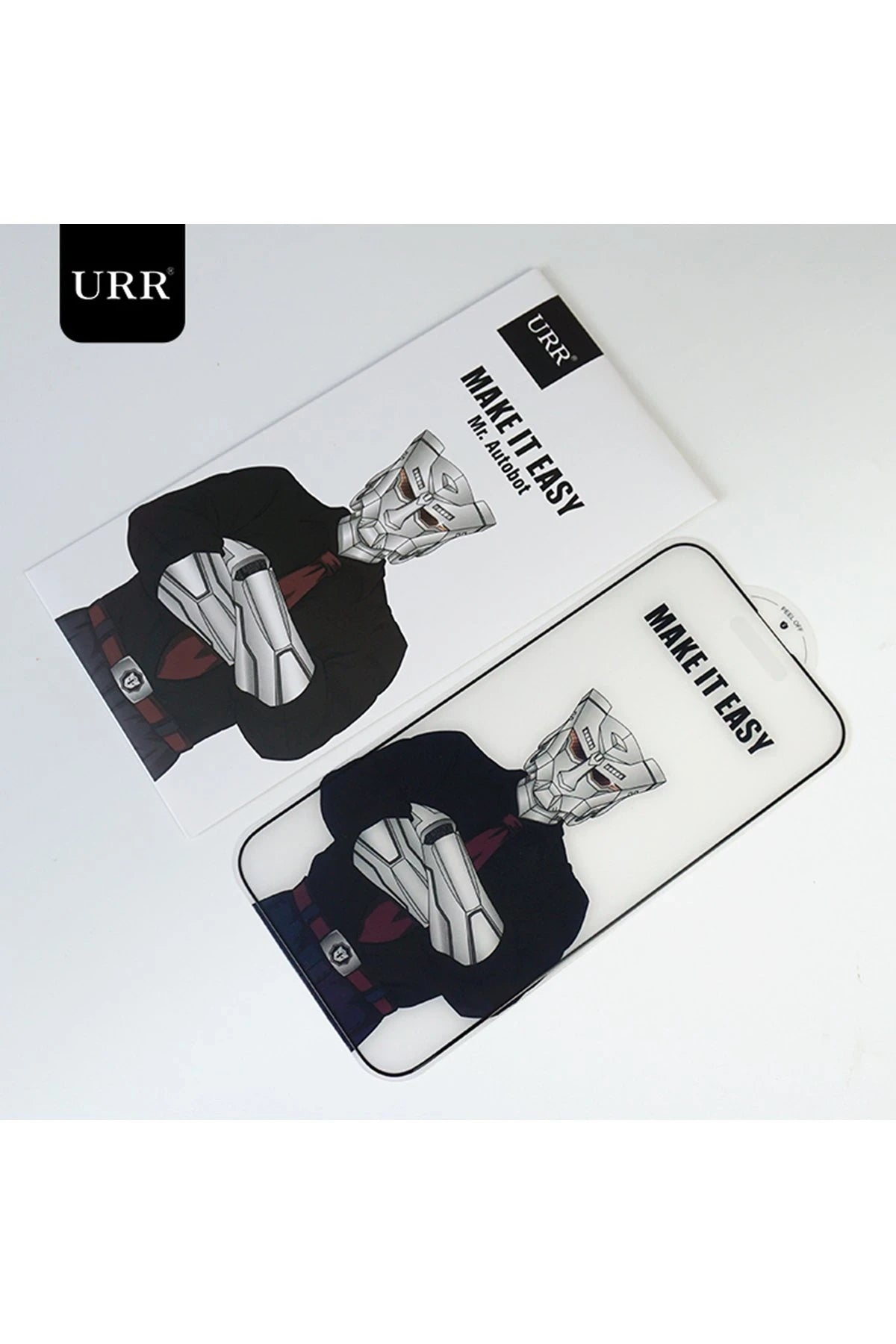 URR iPhone 15 Pro Max 3D Matte Antiglare Resin Edge Cam Ekran Koruyucu