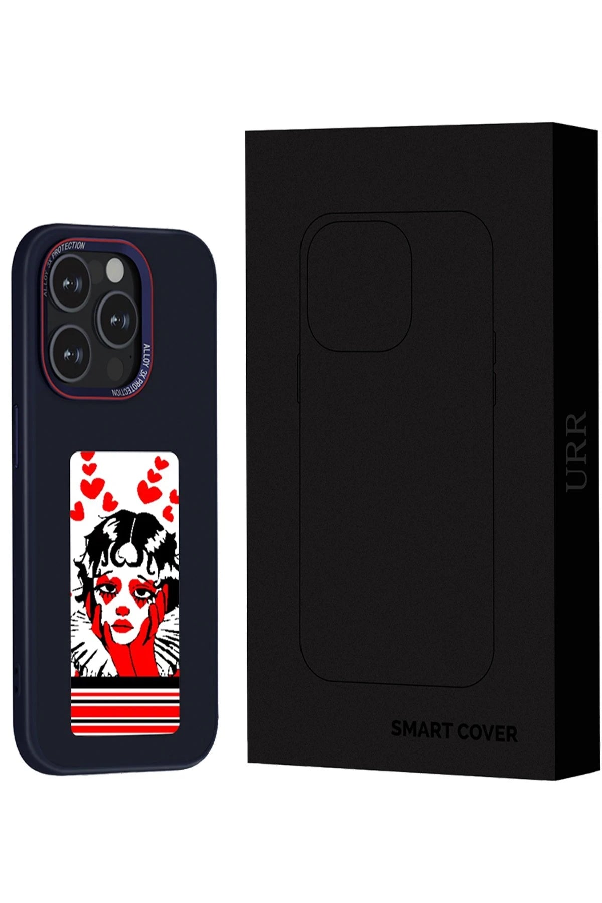 URR iPhone 15 Pro Max NFC Smart Case Akıllı Telefon Kılıfı