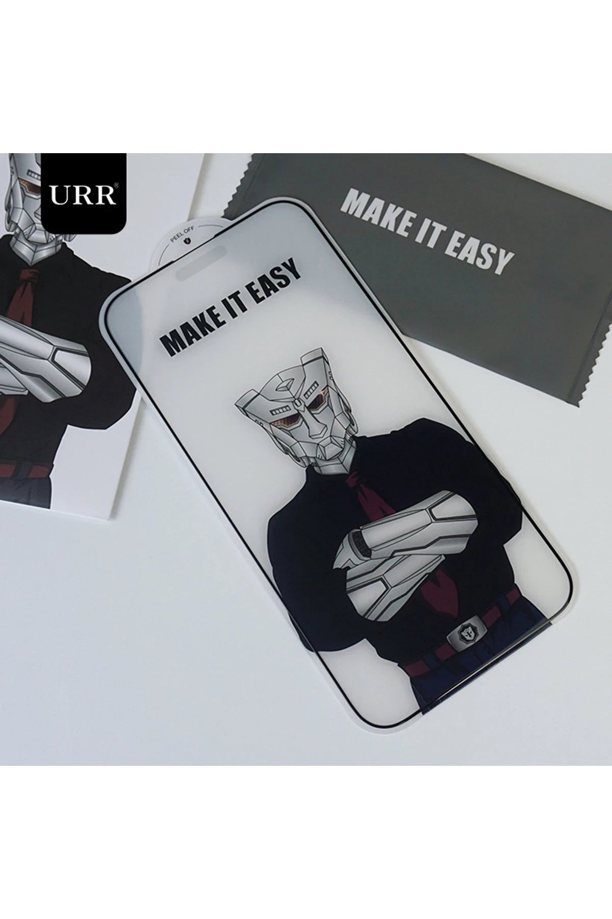 URR iPhone 16 Pro Max 3D Matte Antiglare Resin Edge Cam Ekran Koruyucu