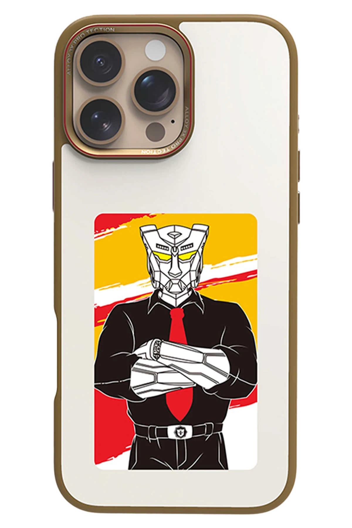 URR iPhone 16 Pro Max NFC Smart Case Akıllı Telefon Kılıfı