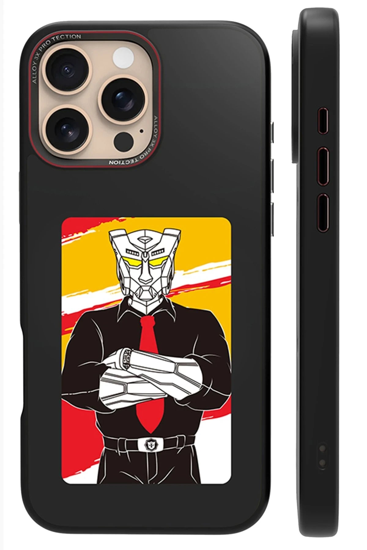 URR iPhone 16 Pro Max NFC Smart Case Akıllı Telefon Kılıfı