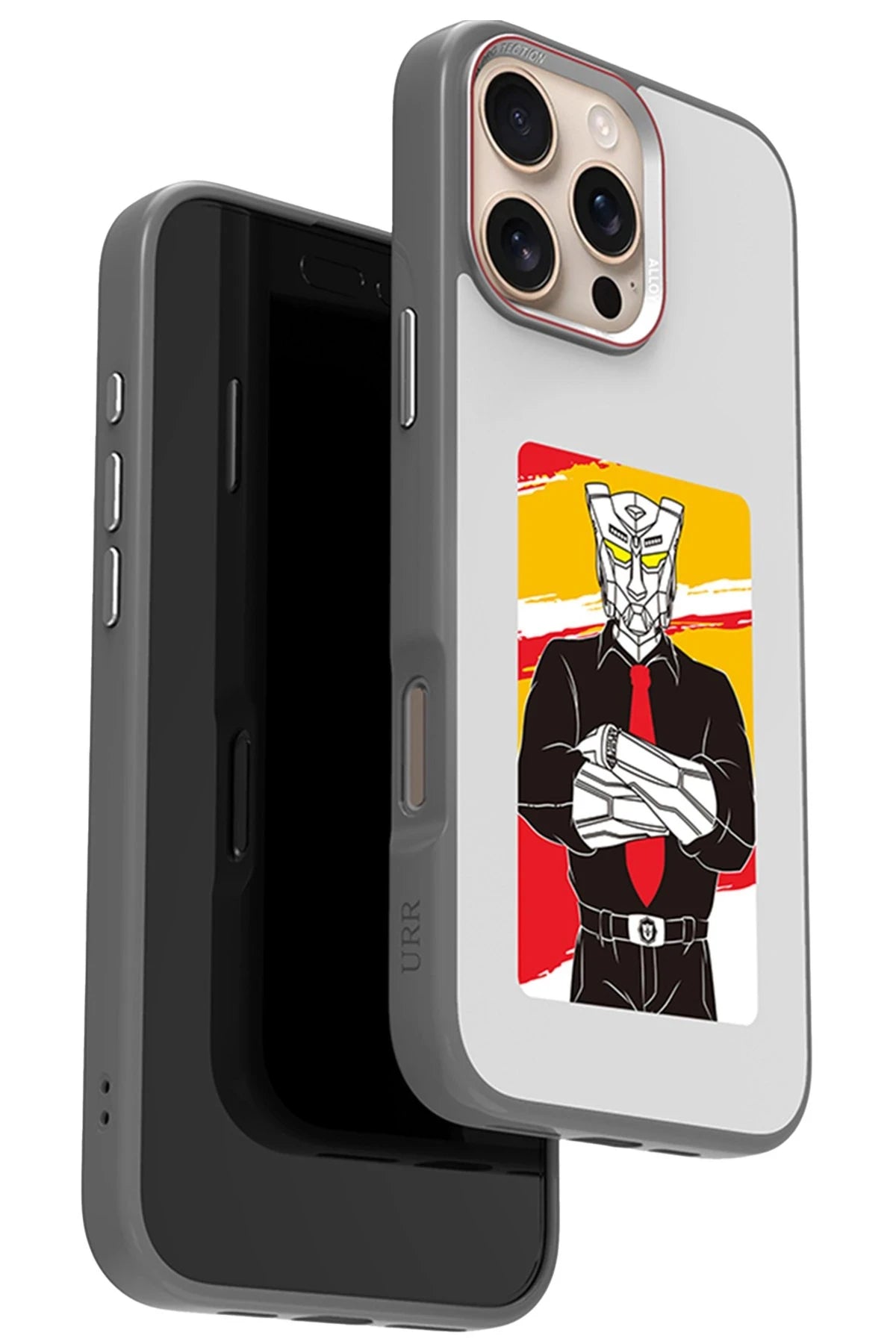 URR iPhone 16 Pro Max NFC Smart Case Akıllı Telefon Kılıfı
