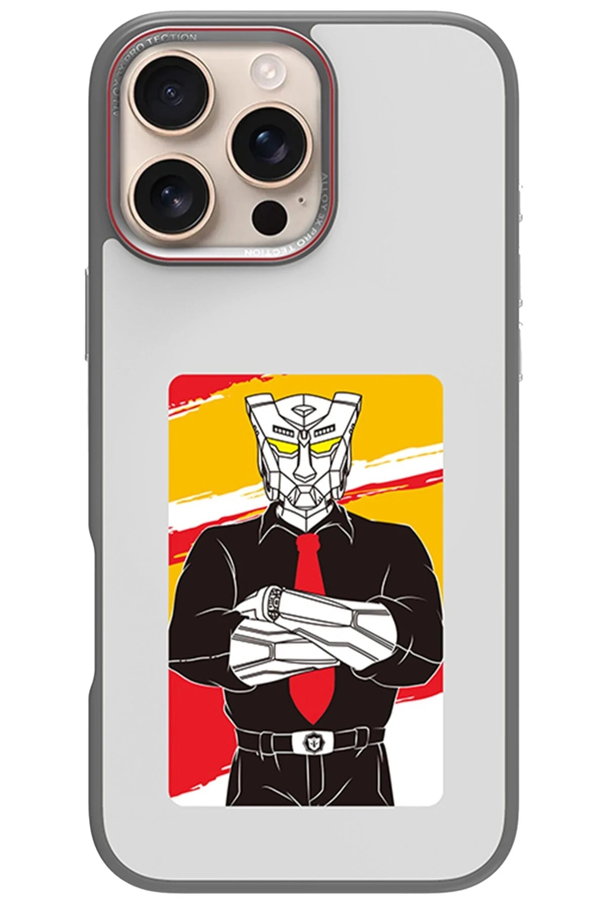URR iPhone 16 Pro Max NFC Smart Case Akıllı Telefon Kılıfı
