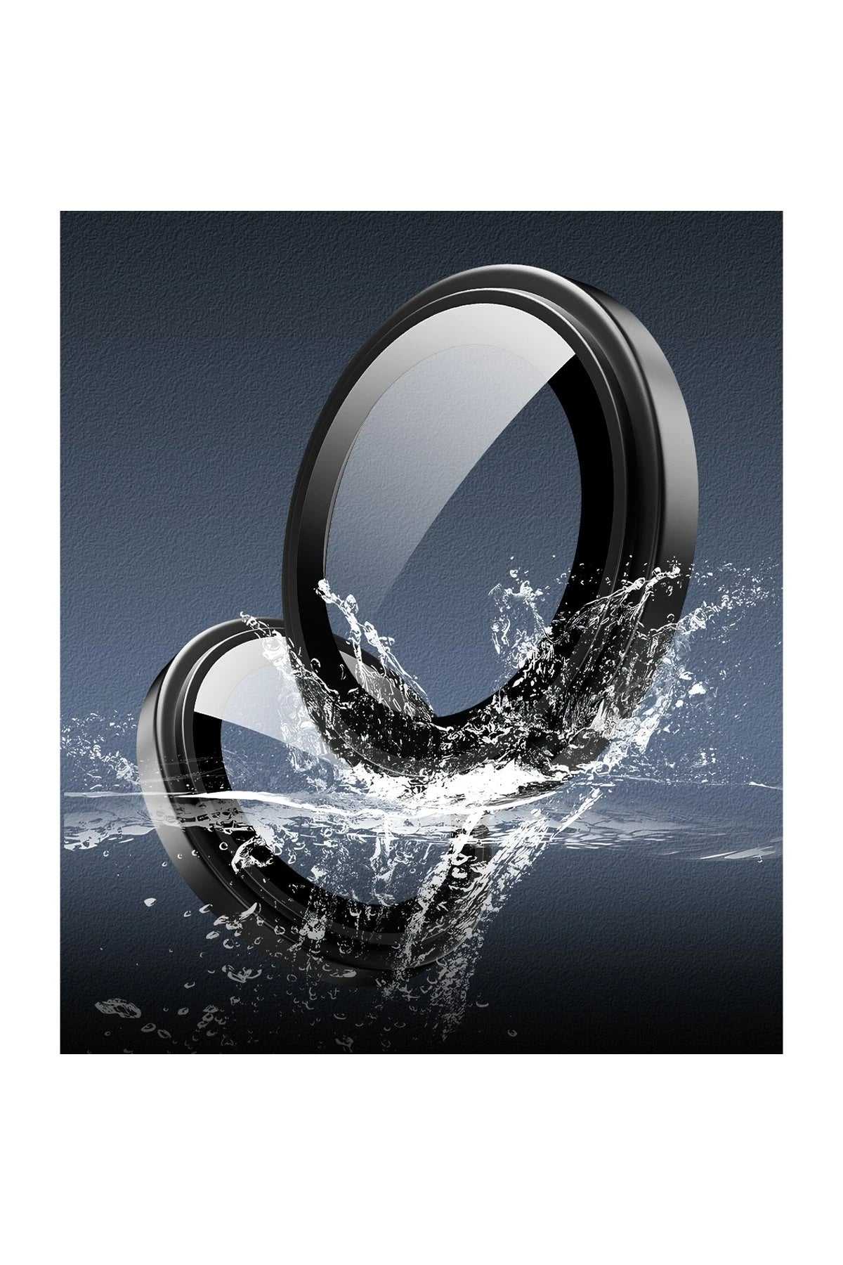 URR iPhone 16 Pro Max Titanium Alloy AR Kamera Lens Koruyucu