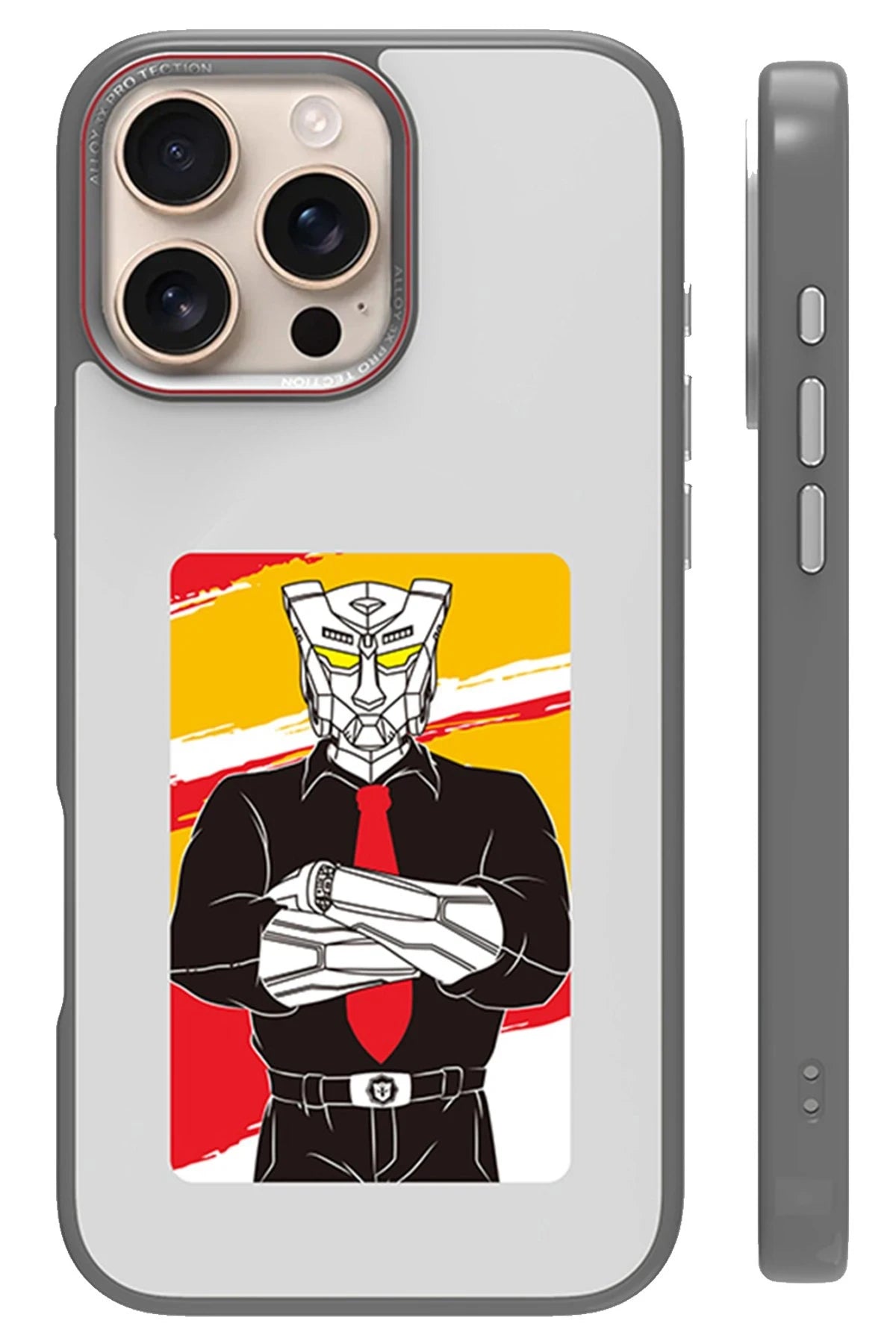URR iPhone 16 Pro NFC Smart Case Akıllı Telefon Kılıfı