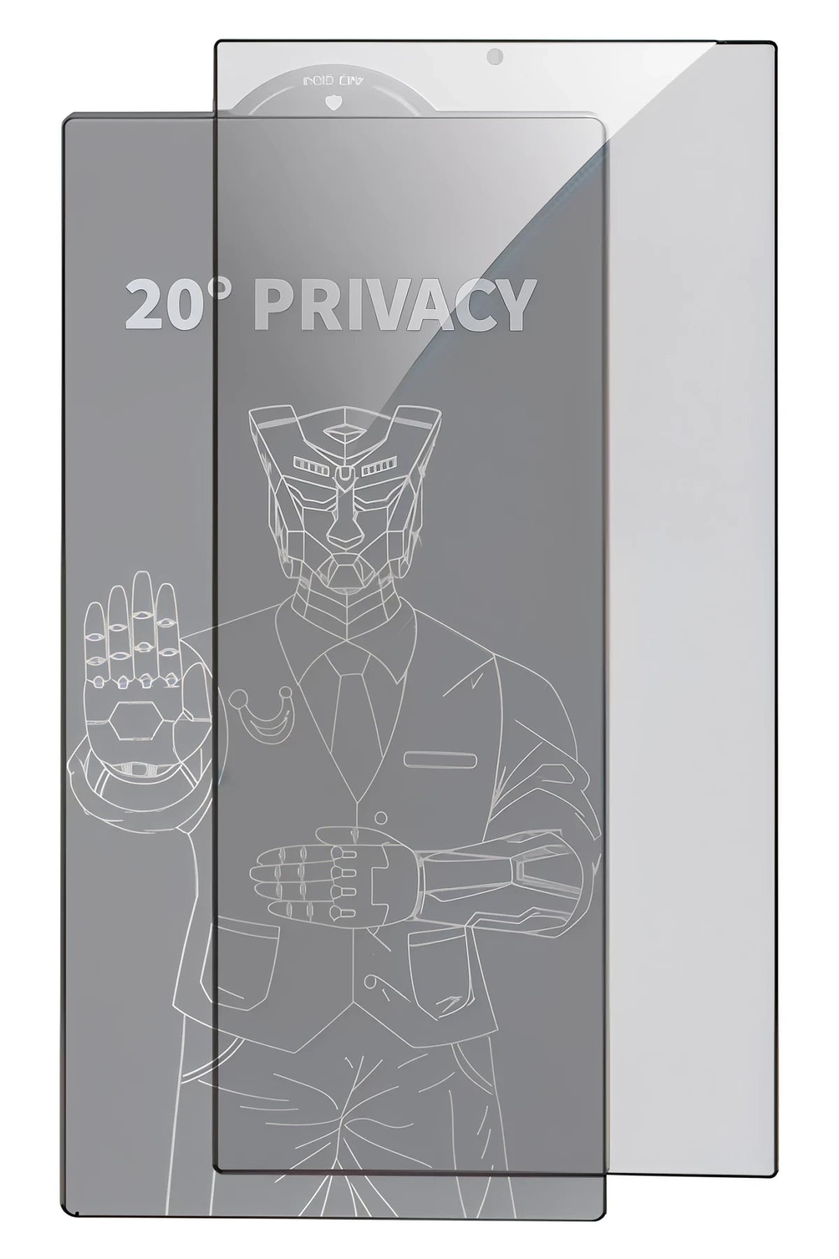URR Samsung Galaxy S25 Edge 2.5D HD 20º Privacy Cam Ekran Koruyucu