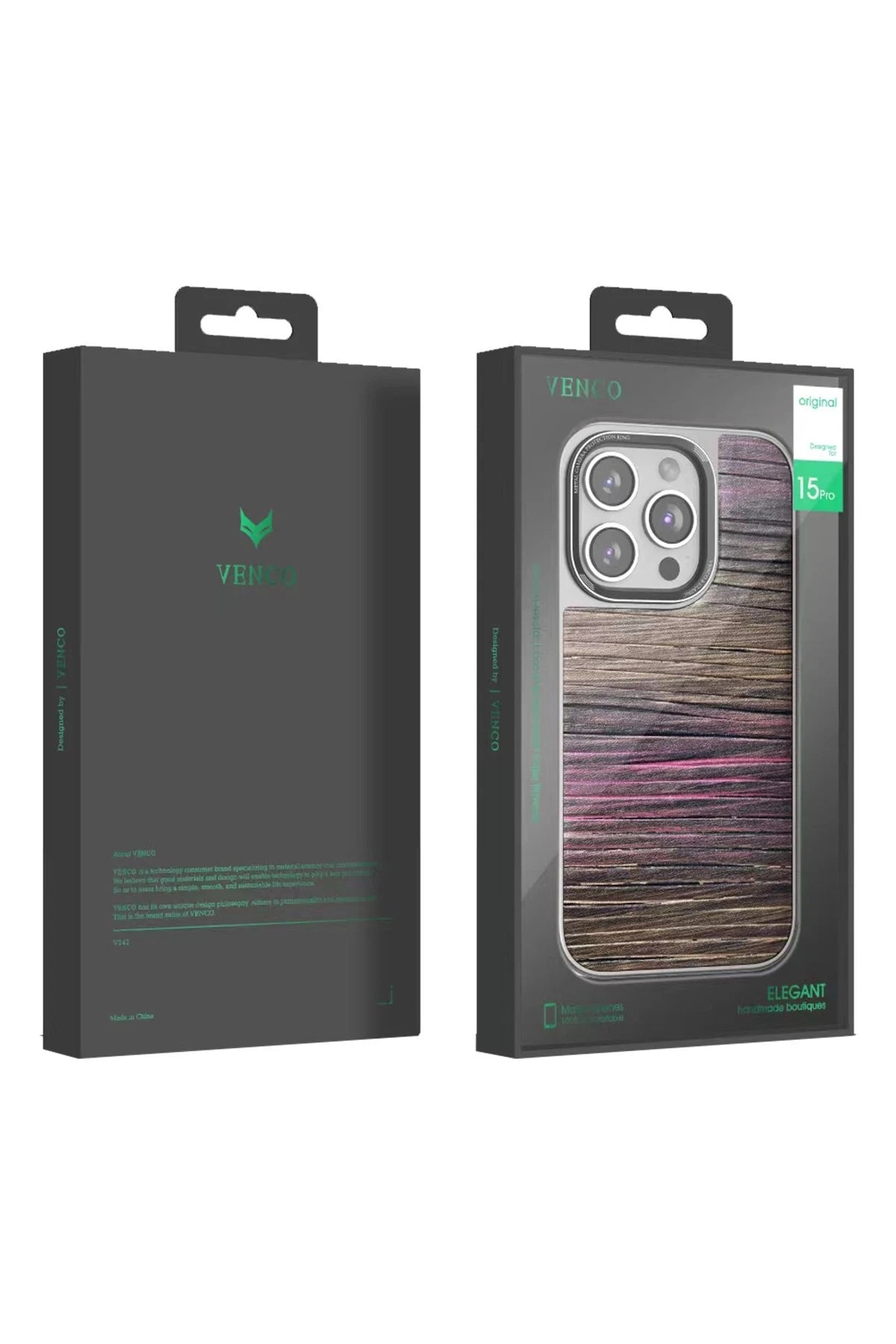 Venco iPhone 15 Pro Max Wave Telefon Kılıfı