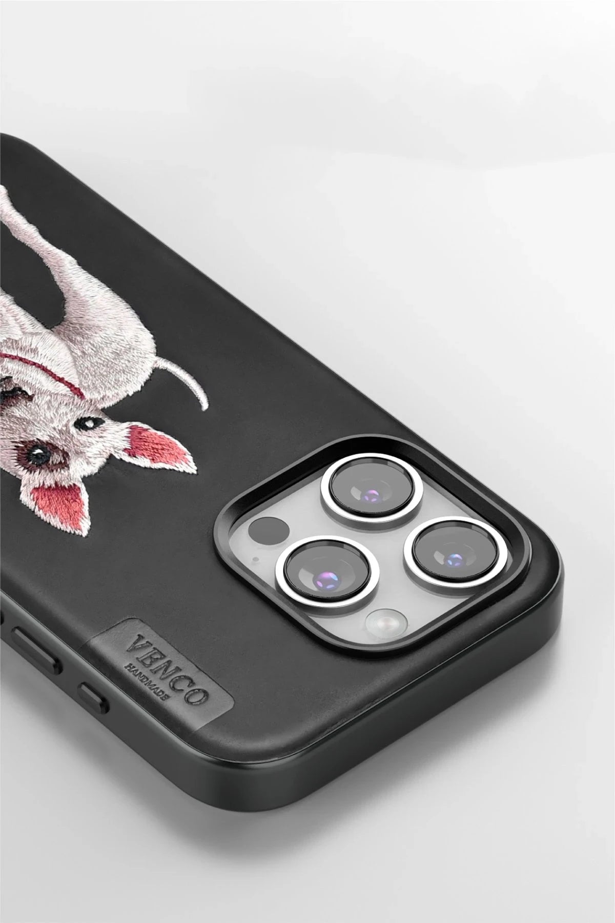 Venco iPhone 15 Pro Perma Desenli Telefon Kılıfı
