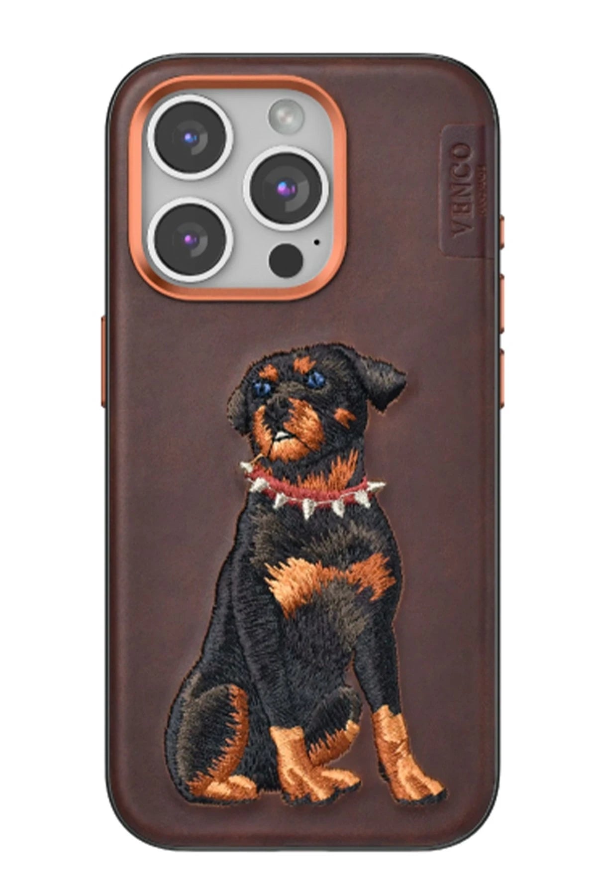 Venco iPhone 15 Pro Perma Desenli Telefon Kılıfı