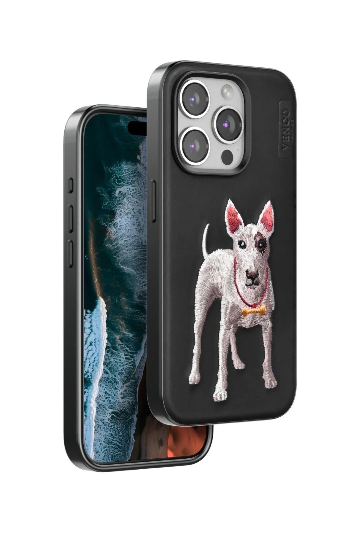 Venco iPhone 15 Pro Perma Desenli Telefon Kılıfı