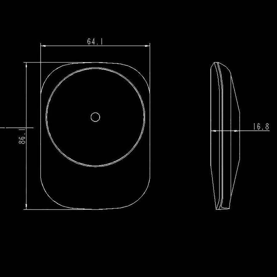 Vokamo WRL-01 Mıknatıslı Kablosuz Şarj Araç Telefon Tutucu