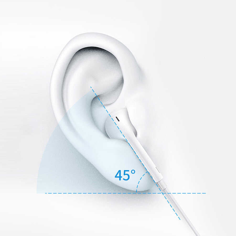 Wiwu Earbuds 302 Tak Çalıştır Lightning Kulaklık - 10