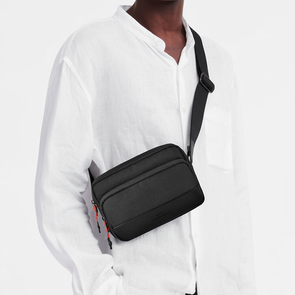 Wiwu Essen Serisi Suya Dayanıklı 1200D Polyester Kumaş Çapraz Vücut Çantası