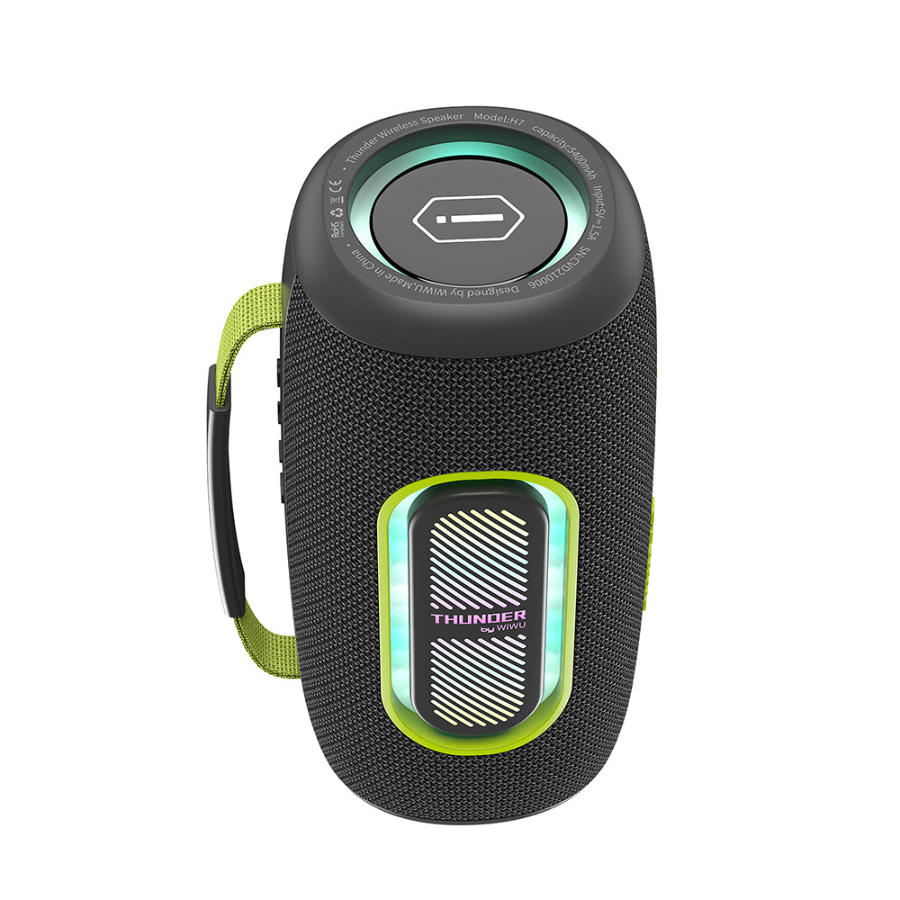 Wiwu H7 v5.3 40W RGB Işıklı Askılı TWS Bluetooth Speaker Hoparlör