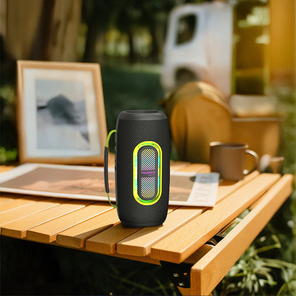 Wiwu H7 v5.3 40W RGB Işıklı Askılı TWS Bluetooth Speaker Hoparlör