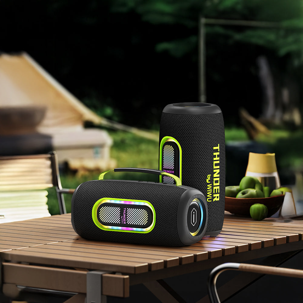 Wiwu H7 v5.3 40W RGB Işıklı Askılı TWS Bluetooth Speaker Hoparlör