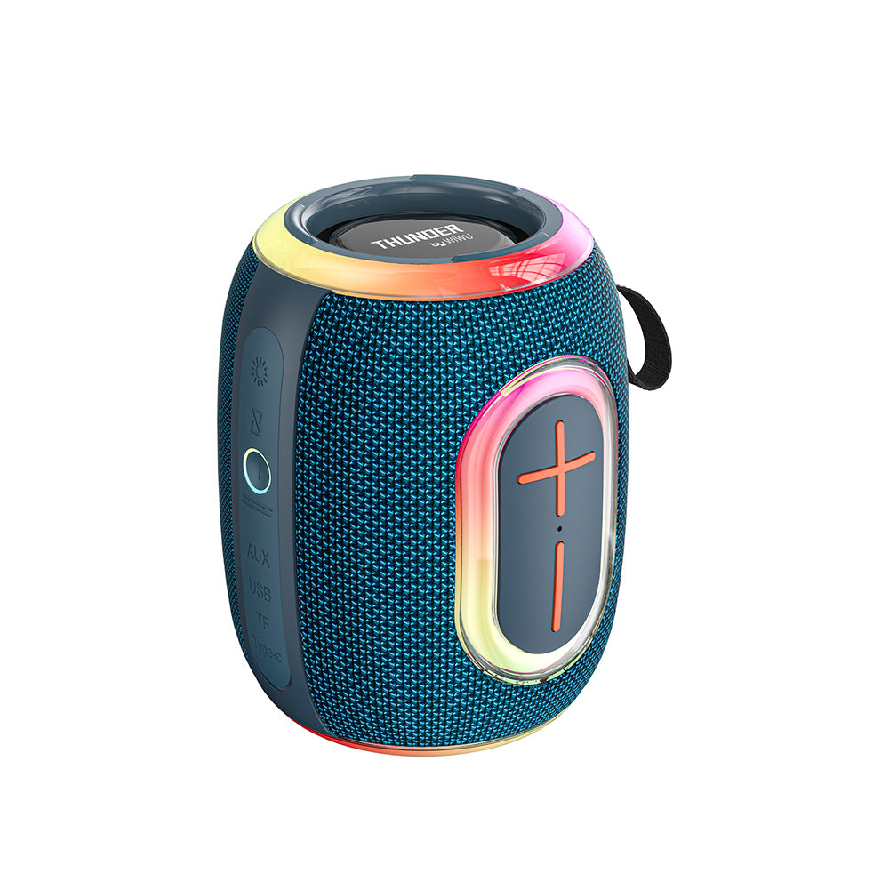 Wiwu H9 v5.3 10W RGB Işıklı Askılı TWS Bluetooth Speaker Hoparlör