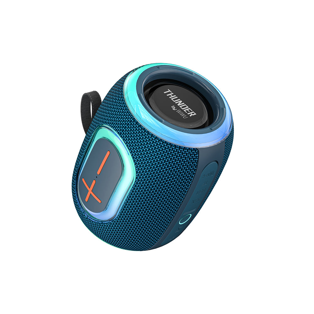 Wiwu H9 v5.3 10W RGB Işıklı Askılı TWS Bluetooth Speaker Hoparlör