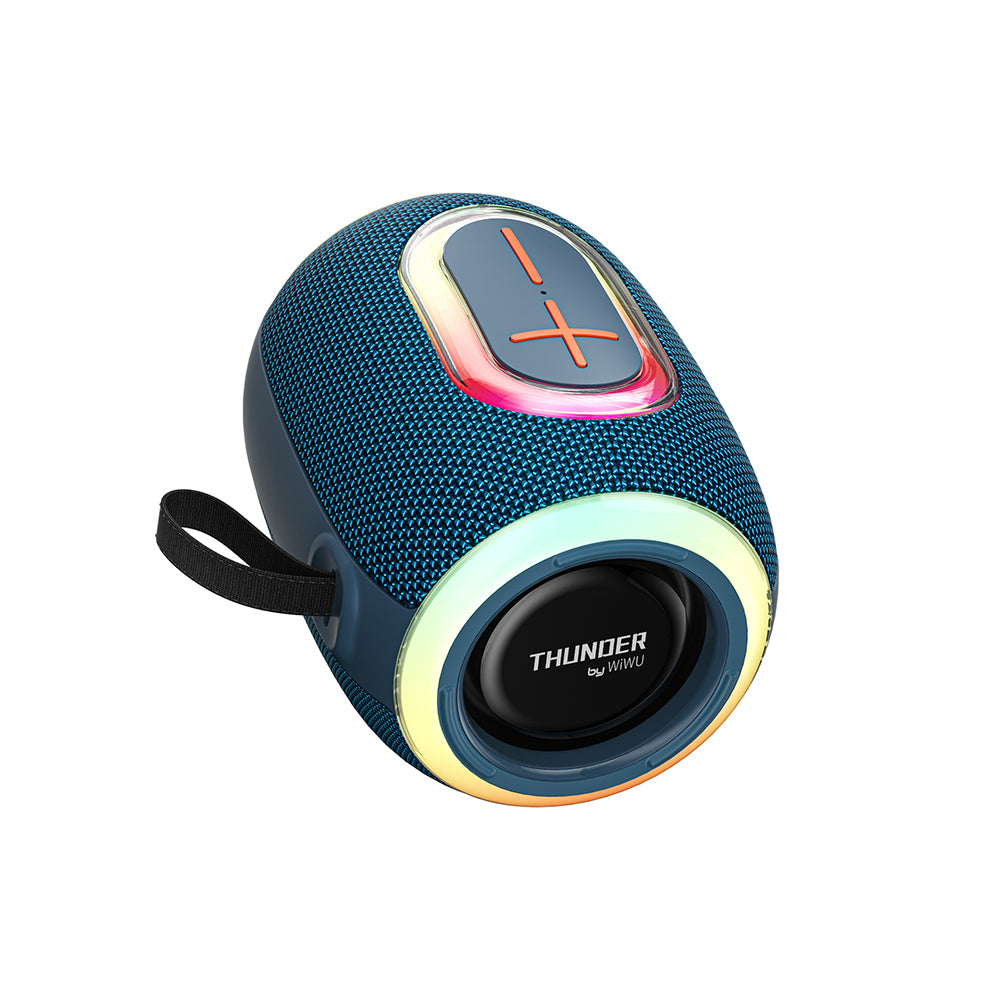 Wiwu H9 v5.3 10W RGB Işıklı Askılı TWS Bluetooth Speaker Hoparlör