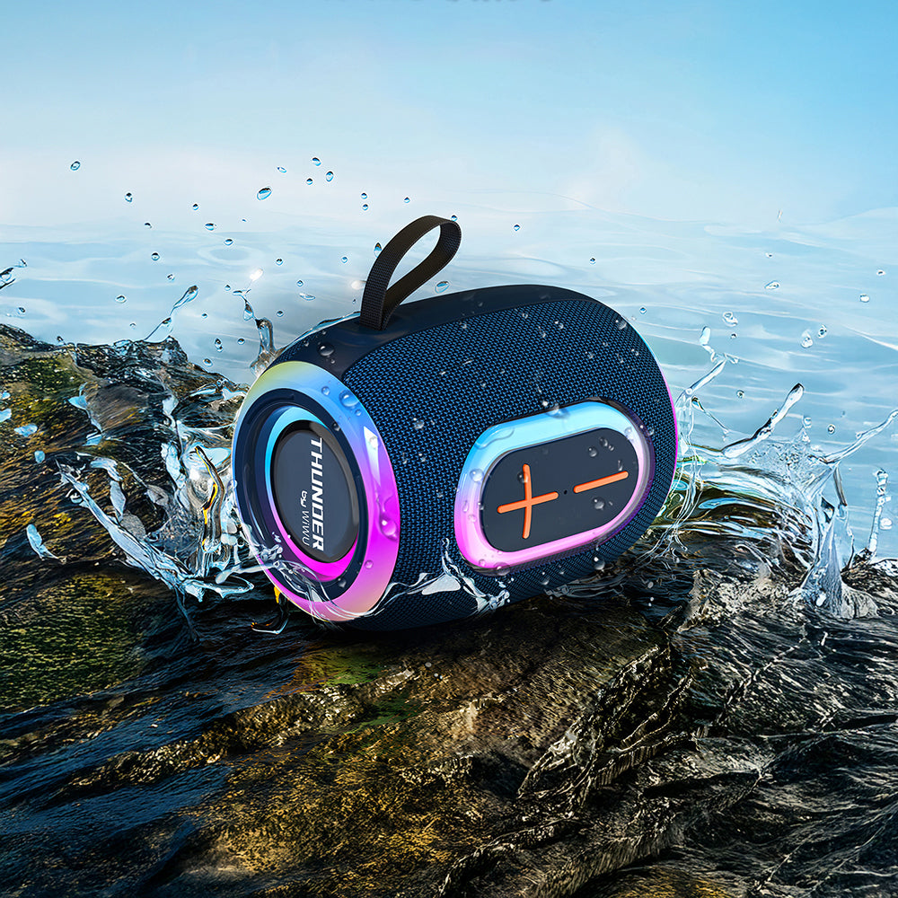 Wiwu H9 v5.3 10W RGB Işıklı Askılı TWS Bluetooth Speaker Hoparlör
