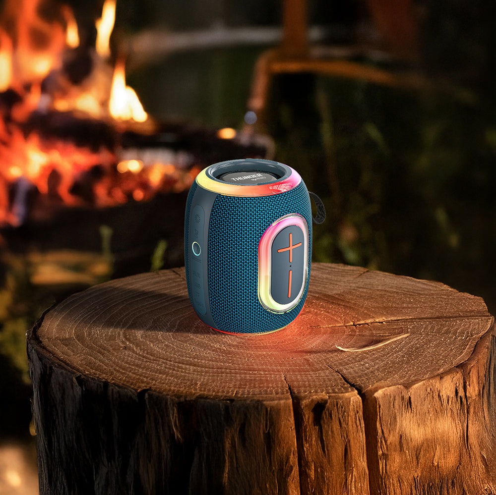 Wiwu H9 v5.3 10W RGB Işıklı Askılı TWS Bluetooth Speaker Hoparlör