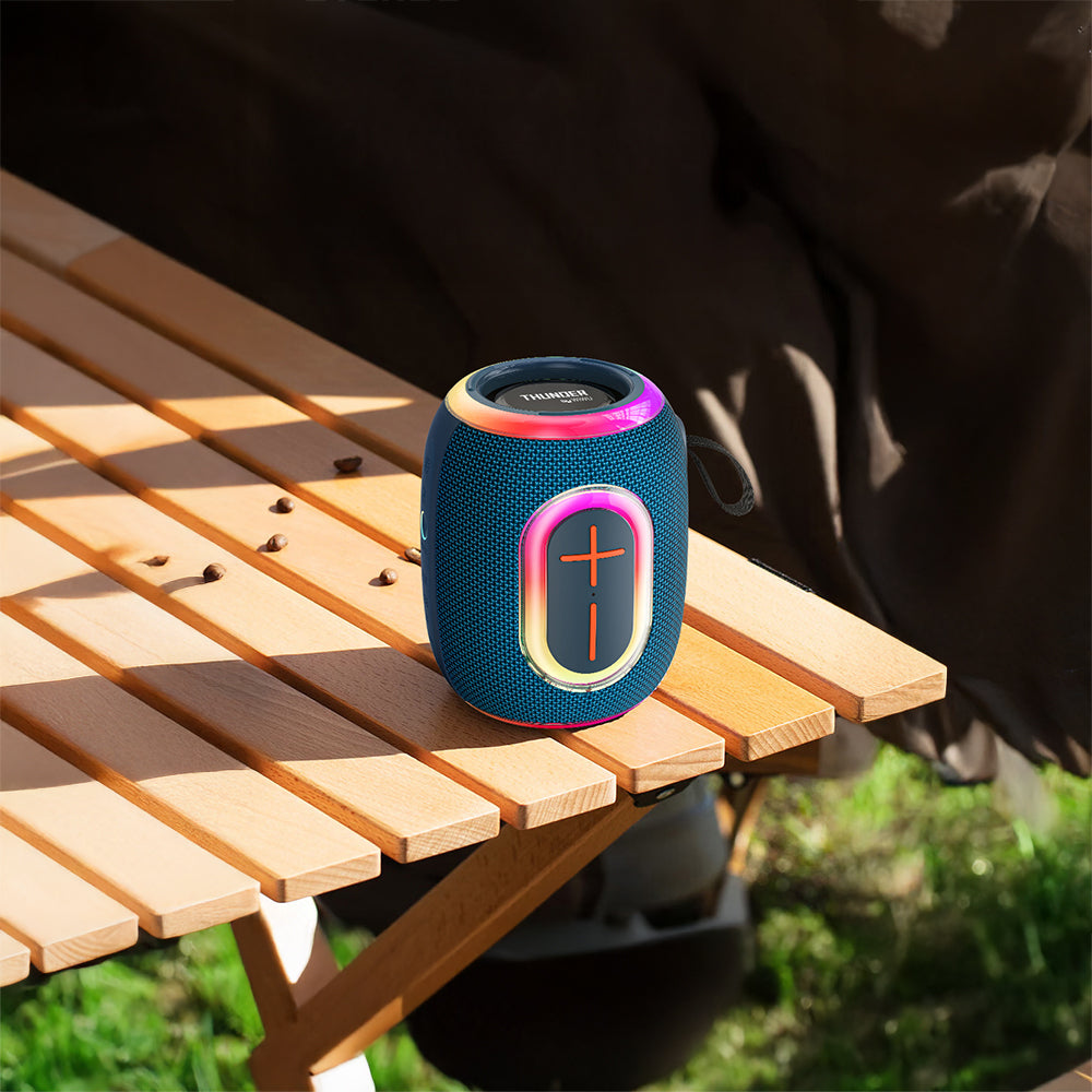 Wiwu H9 v5.3 10W RGB Işıklı Askılı TWS Bluetooth Speaker Hoparlör