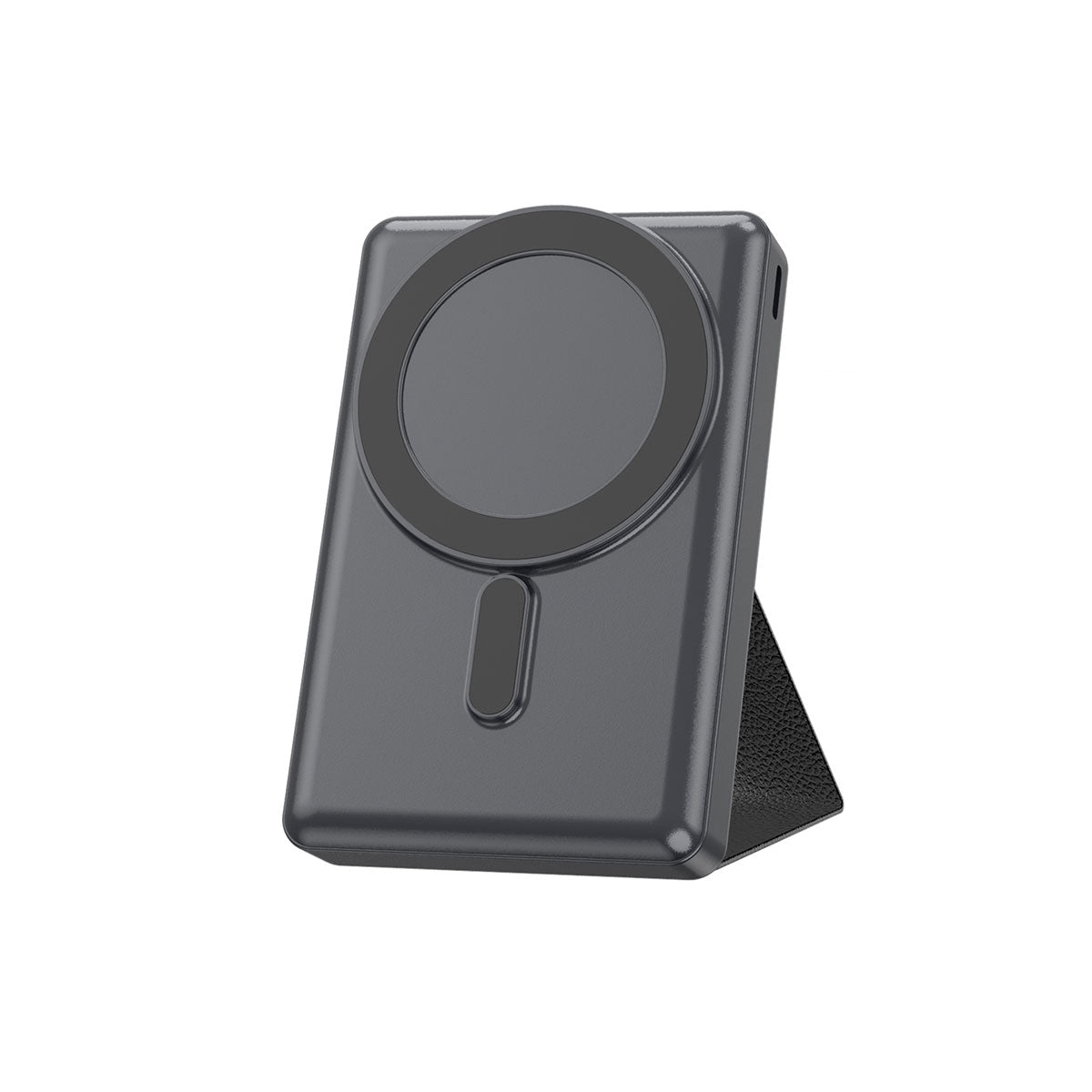 Wiwu JC-20 Hızlı Şarj Özellikli Standlı M-safe Wireless Transparan Powerbank 15W 10000mAh - 8