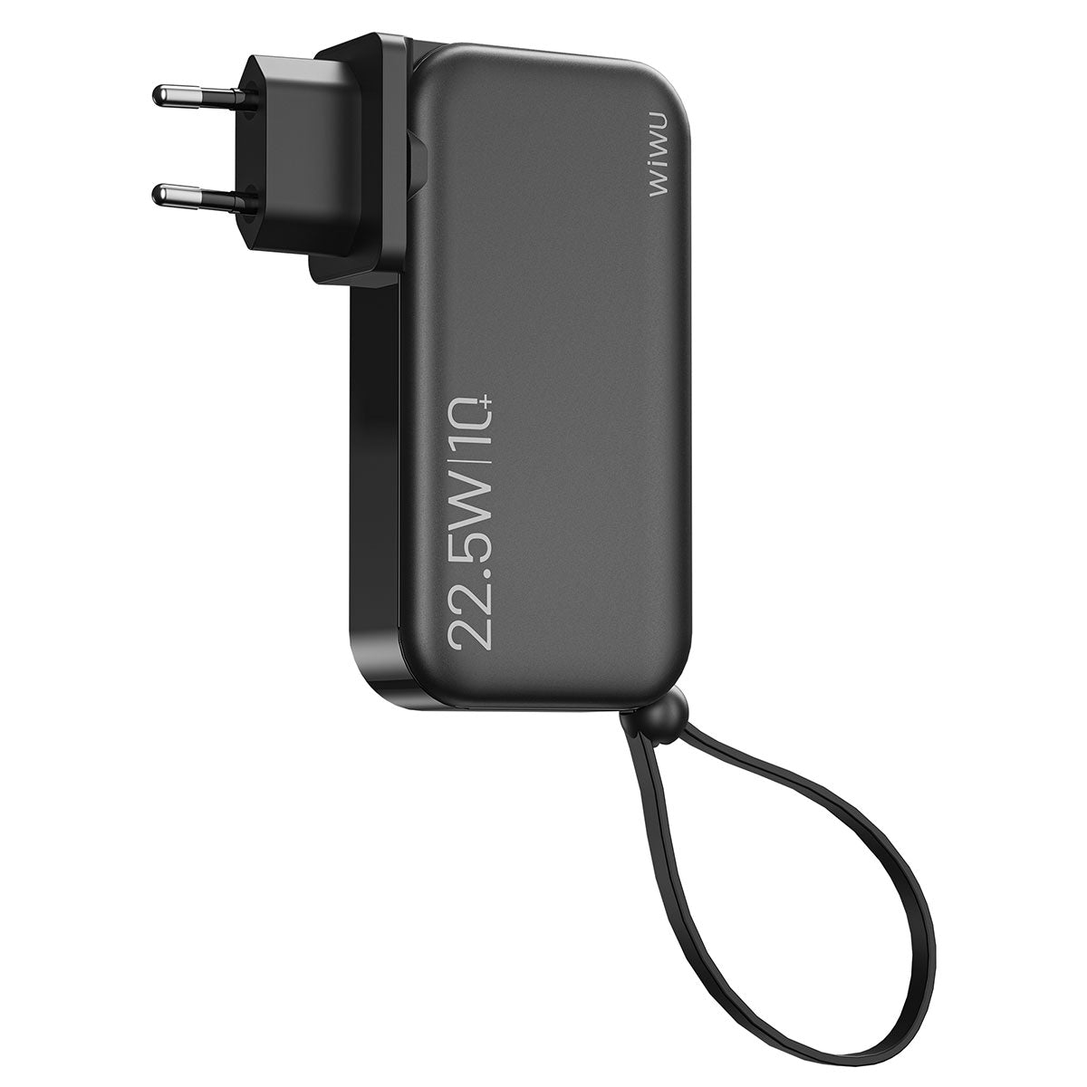Wiwu JC-23 Micro Type-C ve Lightning Kablolu Şarj Göstergeli PD Powerbank 22.5W 10000mAh - 1