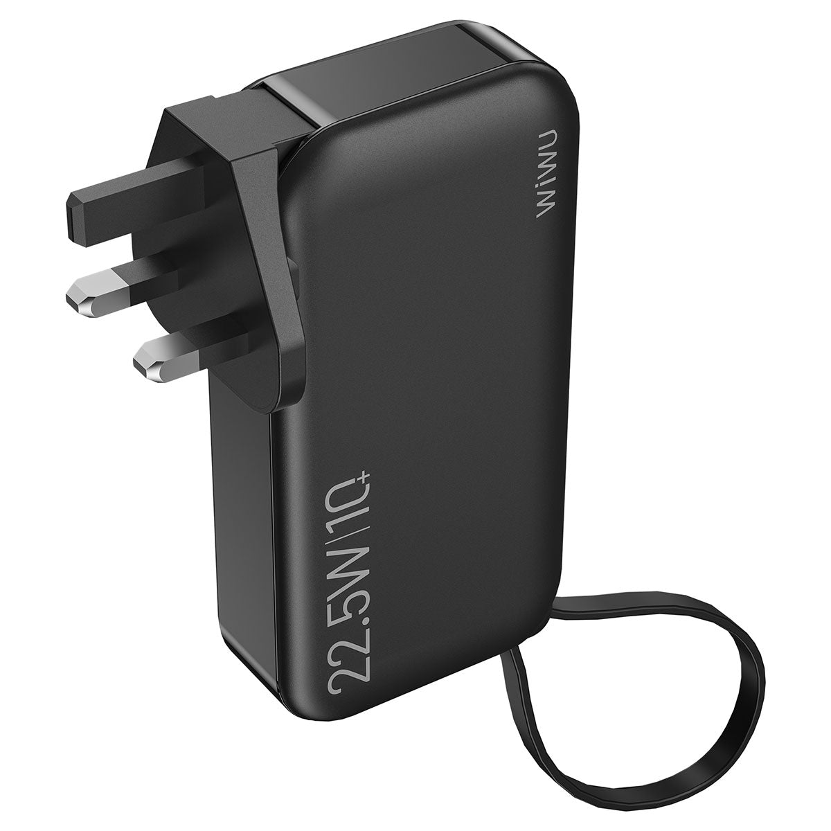 Wiwu JC-23 Micro Type-C ve Lightning Kablolu Şarj Göstergeli PD Powerbank 22.5W 10000mAh - 11