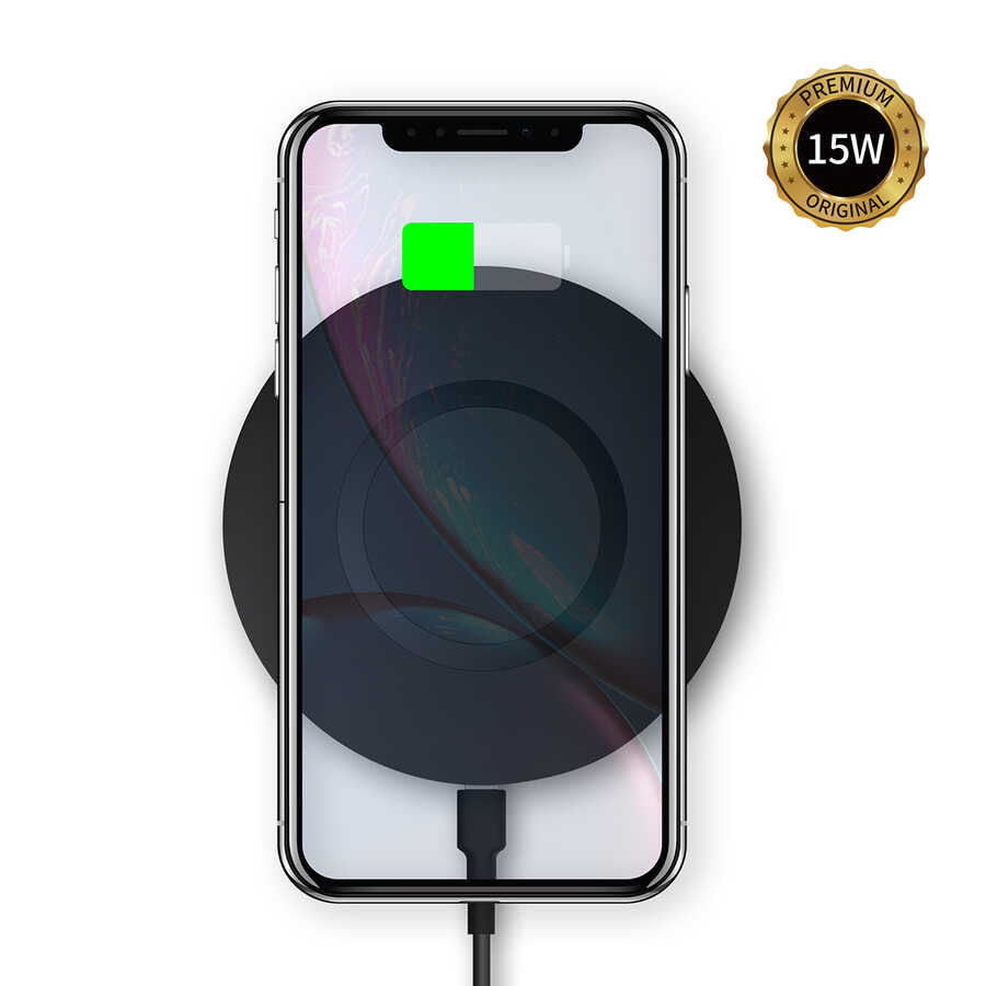 Wiwu M3 15W iOS Android Destekli Magnetik Kablosuz Şarj - 2