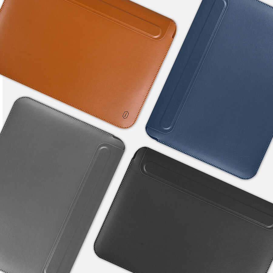 Wiwu Macbook Skin Macbook 13.3' Pro 2022 M2 Stand Taşıma Kılıfı - 1