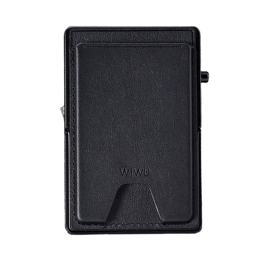 Wiwu MW-006 Tasarımlı 6 Hazneli PU Magnetik Standlı Kartlık