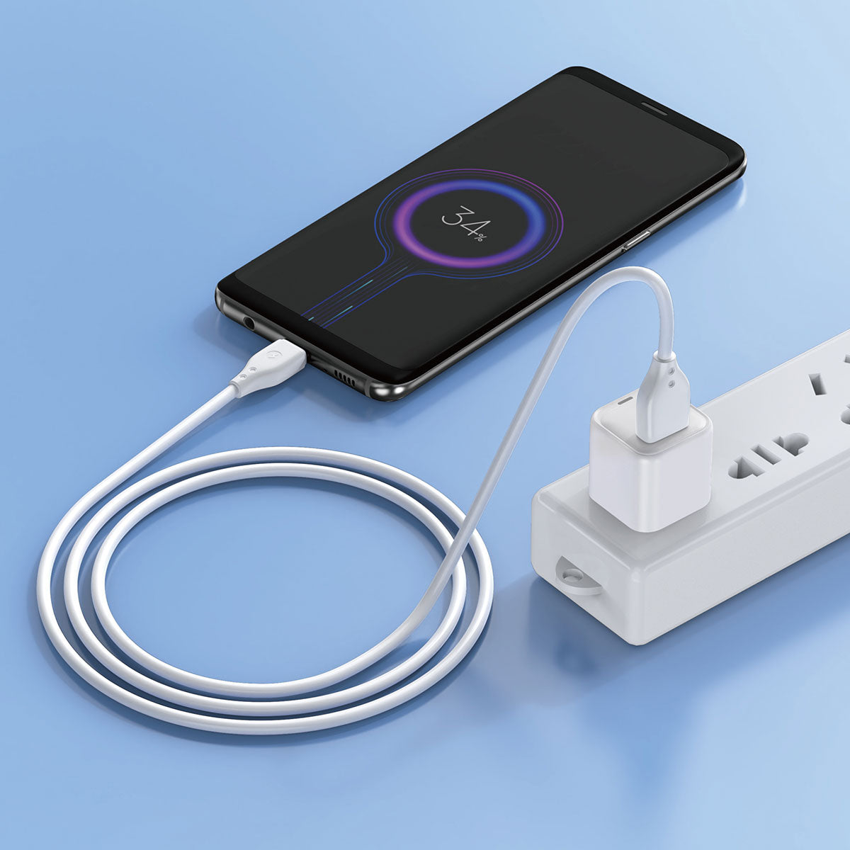 Wiwu Pioneer Wİ-C001 Ultra Esnek Type-C Usb Kablo 1M