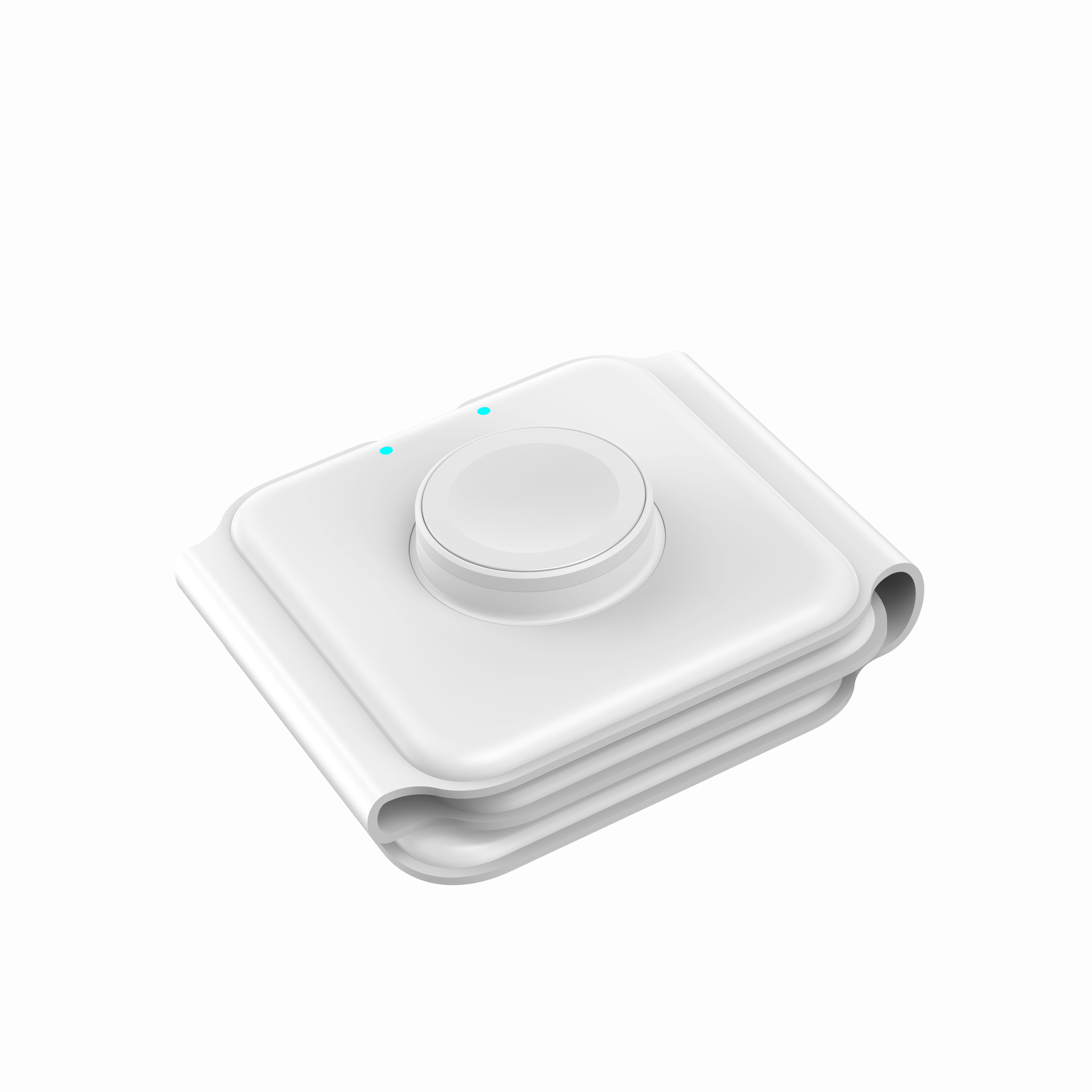 Wiwu Power Air M6 3 in 1 Mıknatıslı Kablosuz Telefon-Saat-Kulaklık Şarj Standı - 2