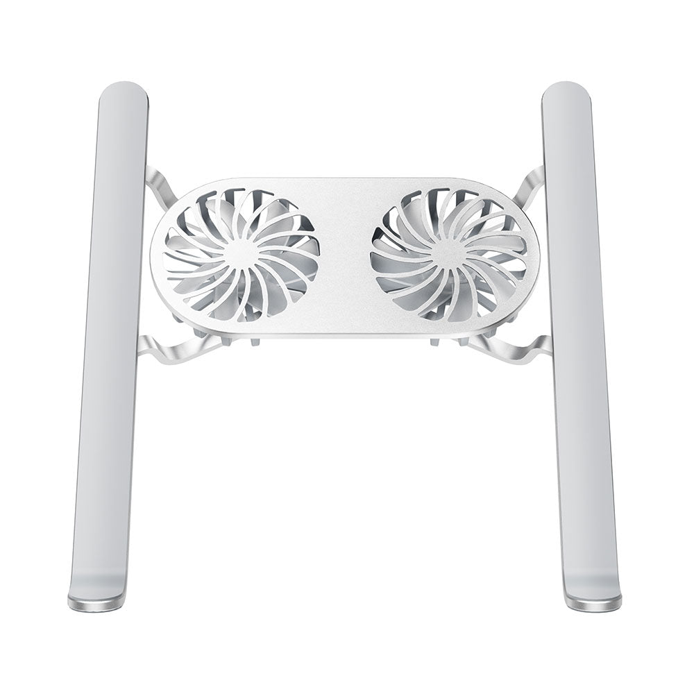 Wiwu S400 Pro Çift Fanlı Işıklı 5W 3000RPM Katlanabilir Ayarlanabilir Laptop Standı