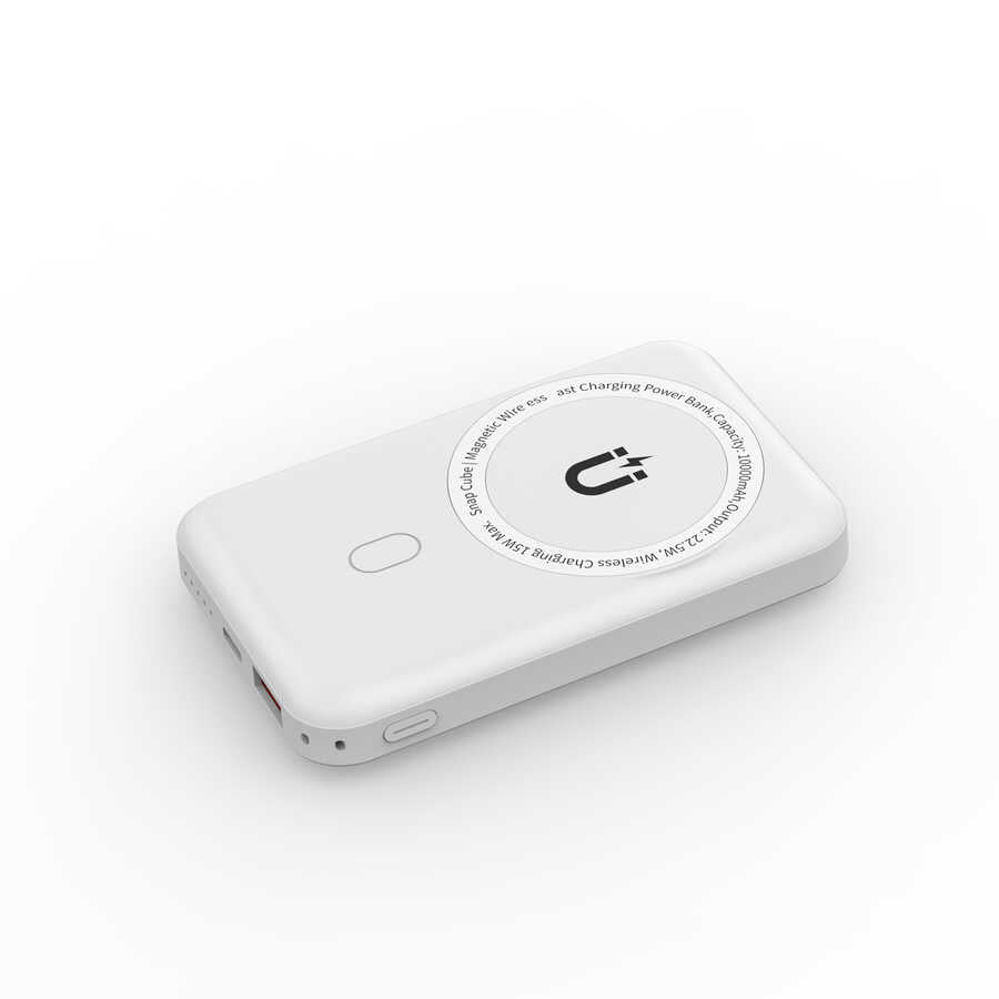 Wiwu SC10000 M-safe Mıknatıslı Kablosuz Powerbank - 2
