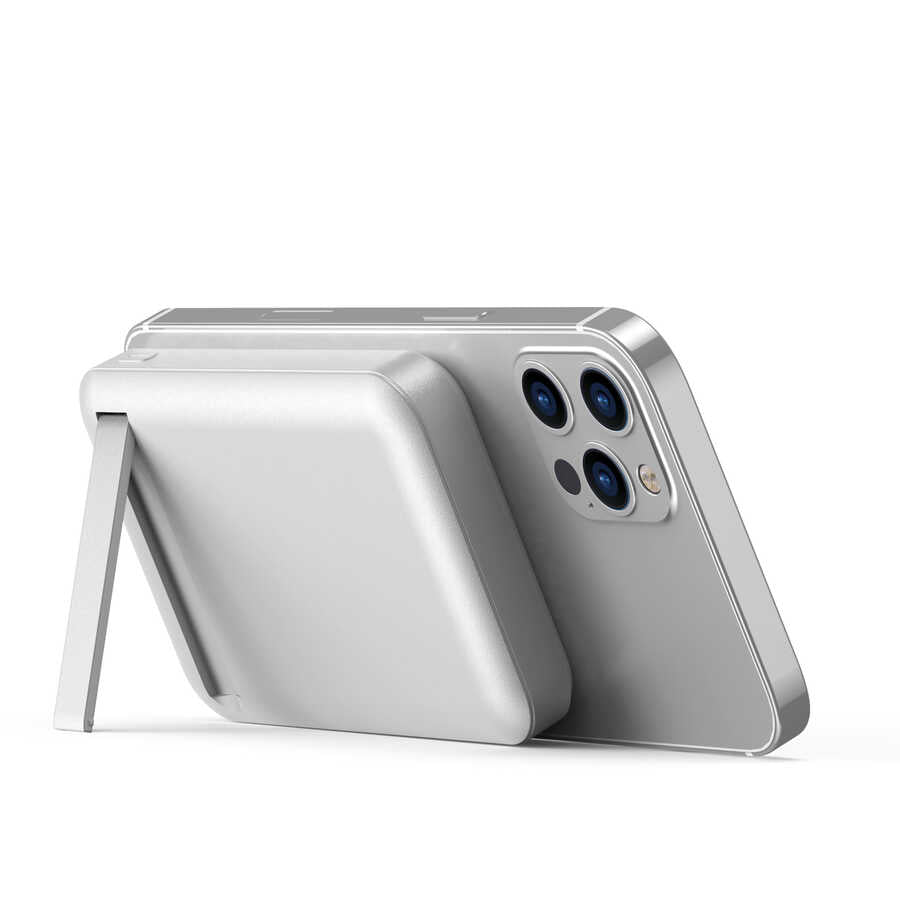 Wiwu SC10000 M-safe Mıknatıslı Kablosuz Powerbank - 5