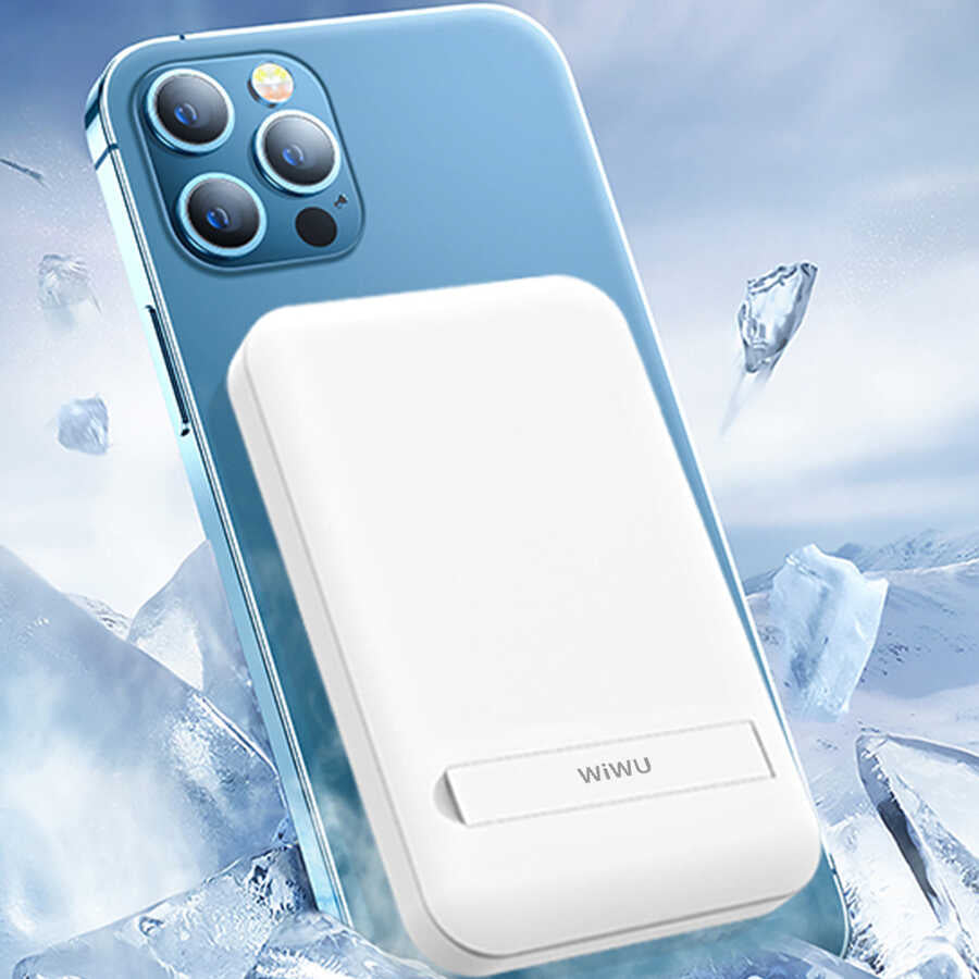 Wiwu SC10000 M-safe Mıknatıslı Kablosuz Powerbank - 9