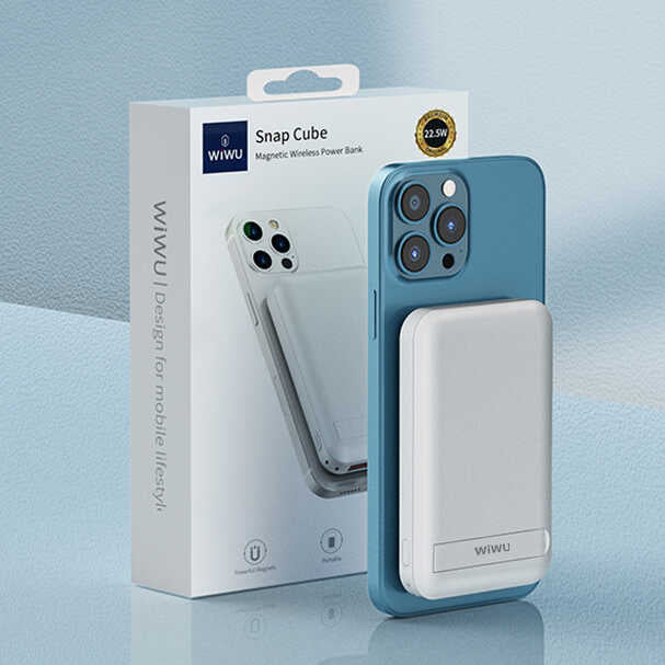 Wiwu SC10000 M-safe Mıknatıslı Kablosuz Powerbank - 13