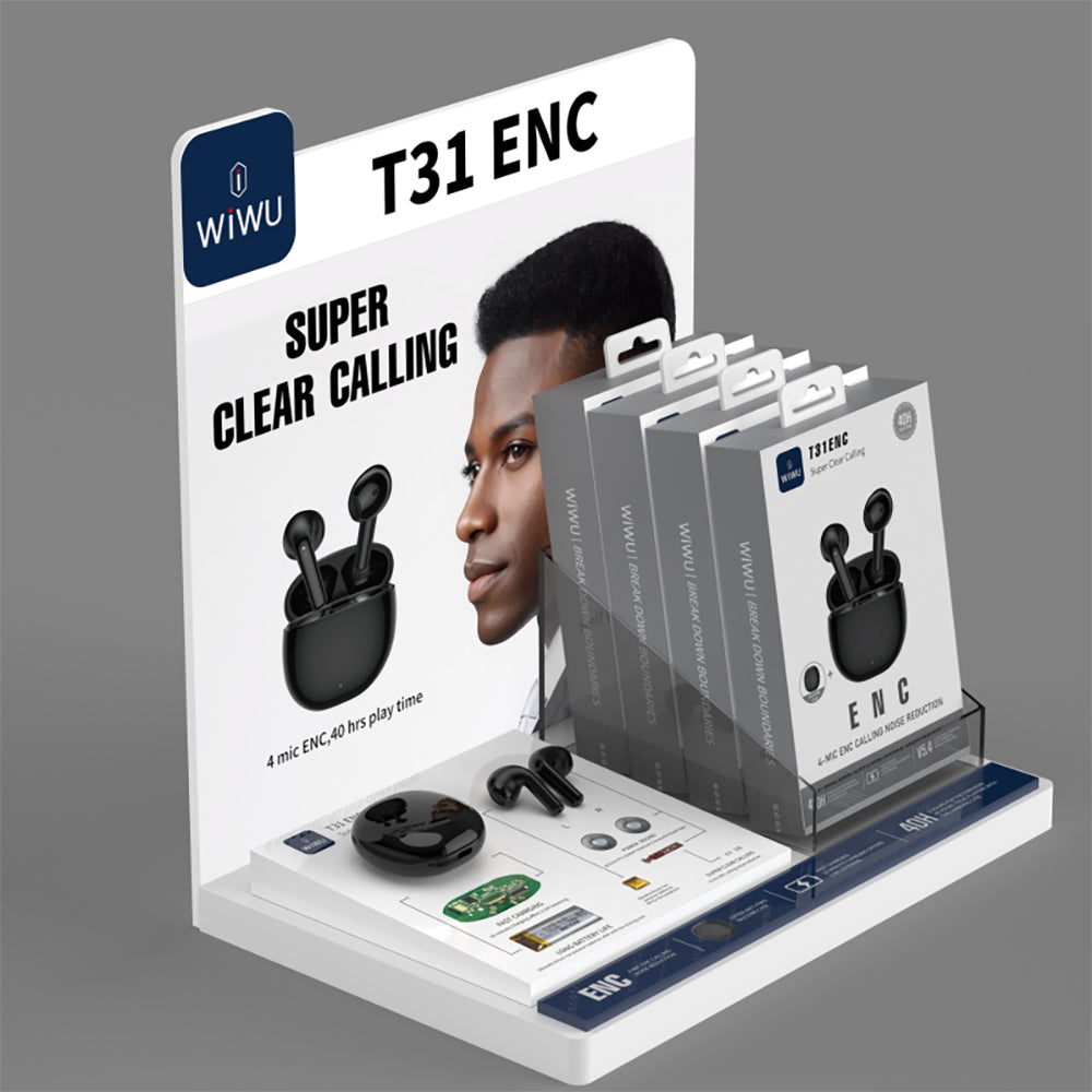 Wiwu T31 ENC Teknolojili TWS Kulak İçi v5.4 Bluetooth Kulaklık