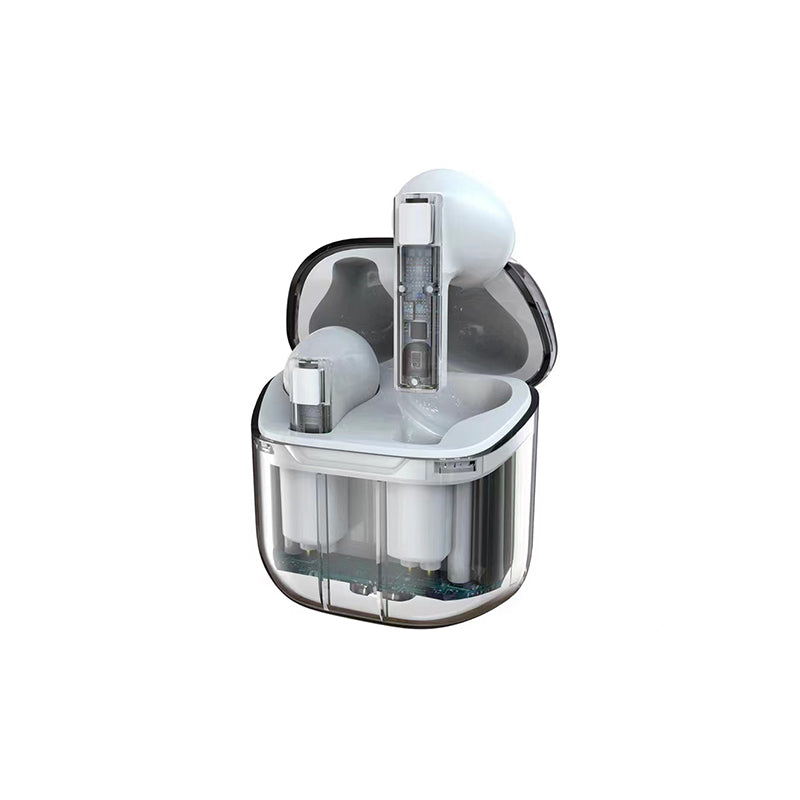 Wiwu TWS11 Şeffaf Tasarımlı Ghost Kulak İçi Bluetooth Kulaklık - 6