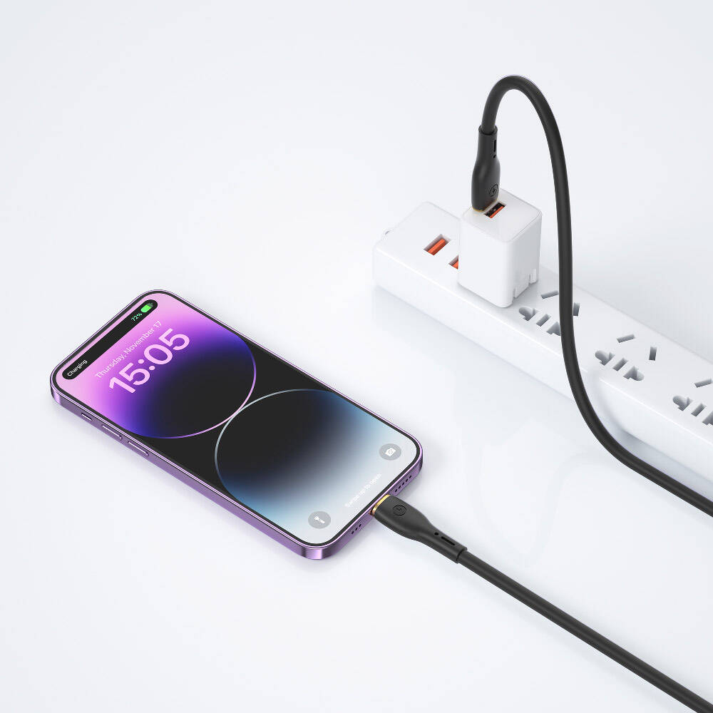 Wiwu Wi-C018 Vigor Serisi Type-C to Lightning PD Şarj ve Data Kablosu 30W 1.2 Metre