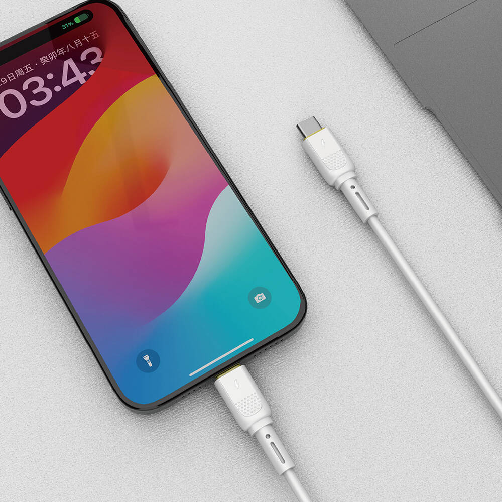 Wiwu Wi-C034 Type-C to Type-C PD 60W 120cm Şarj Kablosu