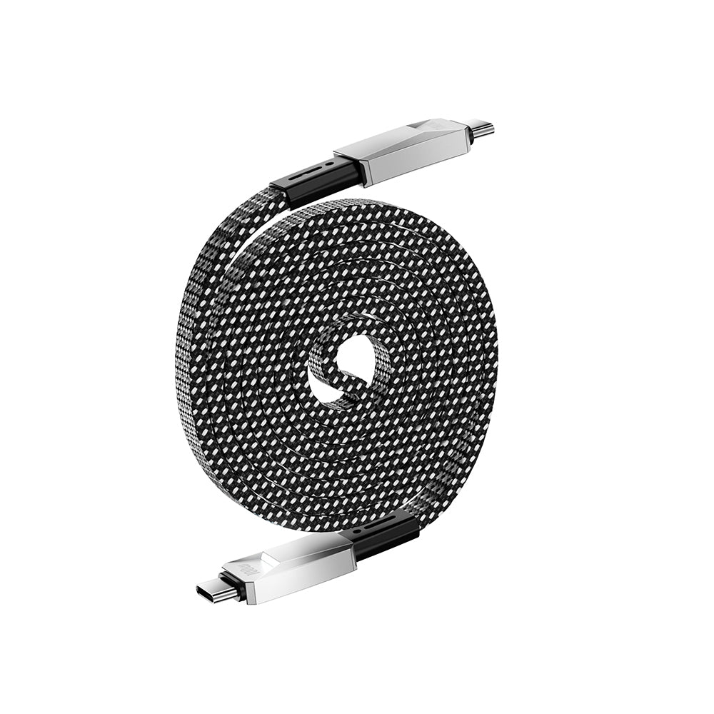 Wiwu Wi-C078 Cyberlink Serisi Type-C to Type-C PD Hızlı Şarj Özellikli Data ve Şarj Kablosu 100W 1M