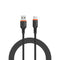 Wiwu Wi-C096 Flame Guard Serisi USB-A to Type-C Hızlı Şarj Özellikli Data ve Şarj Kablosu 1.2M