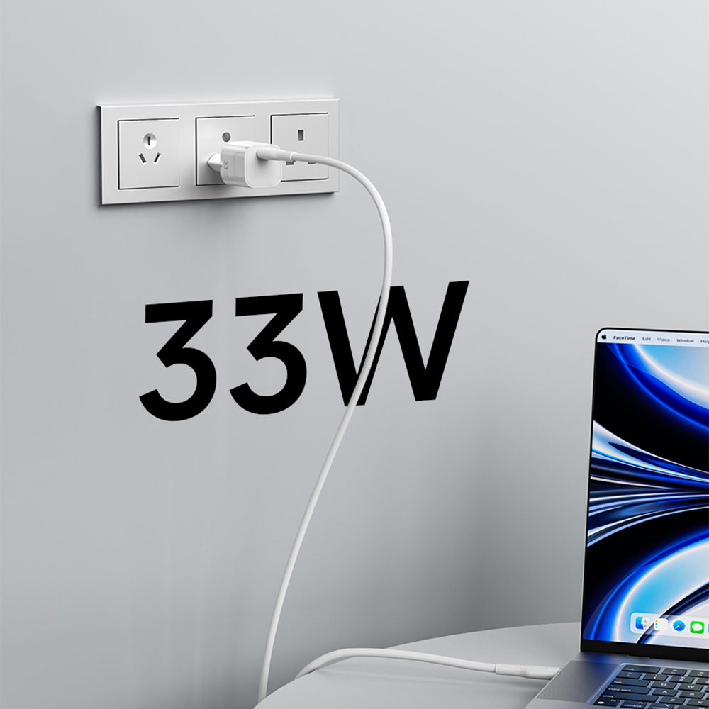 Wiwu Wi-G015 Cube Serisi GaN Tech PD 33W Hızlı Şarj Özellikli Mini Şarj Başlığı