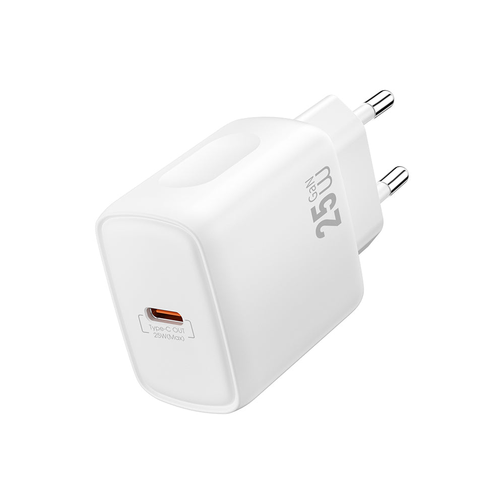 Wiwu Wi-G016 Essen Serisi GaN Tech PD Hızlı Şarj Özellikli 25W Şarj Başlığı