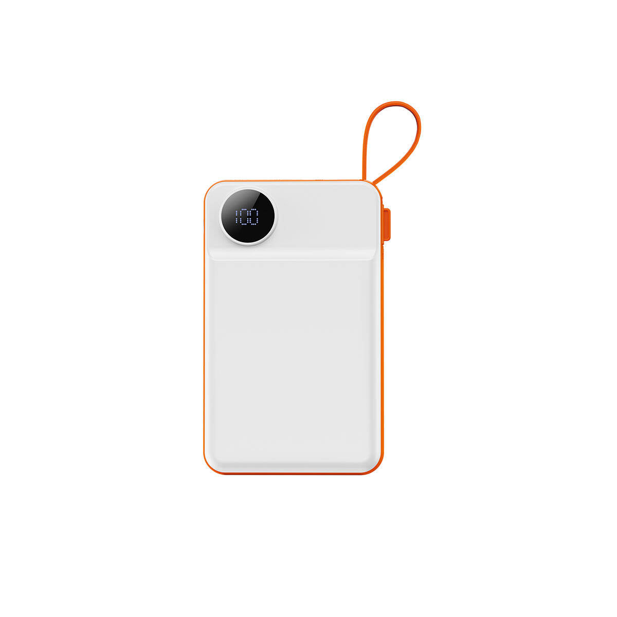 Wiwu Wi-P007 LED Ekranlı Akıllı Saat Kablosuz Şarj Özellikli 10000mAh 22.5W Taşınabilir Powerbank