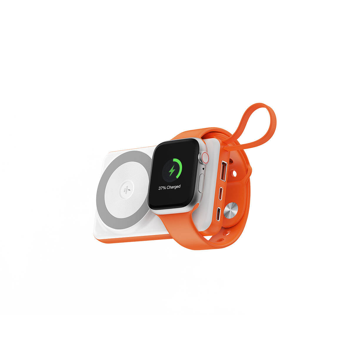 Wiwu Wi-P007 LED Ekranlı Akıllı Saat Kablosuz Şarj Özellikli 10000mAh 22.5W Taşınabilir Powerbank