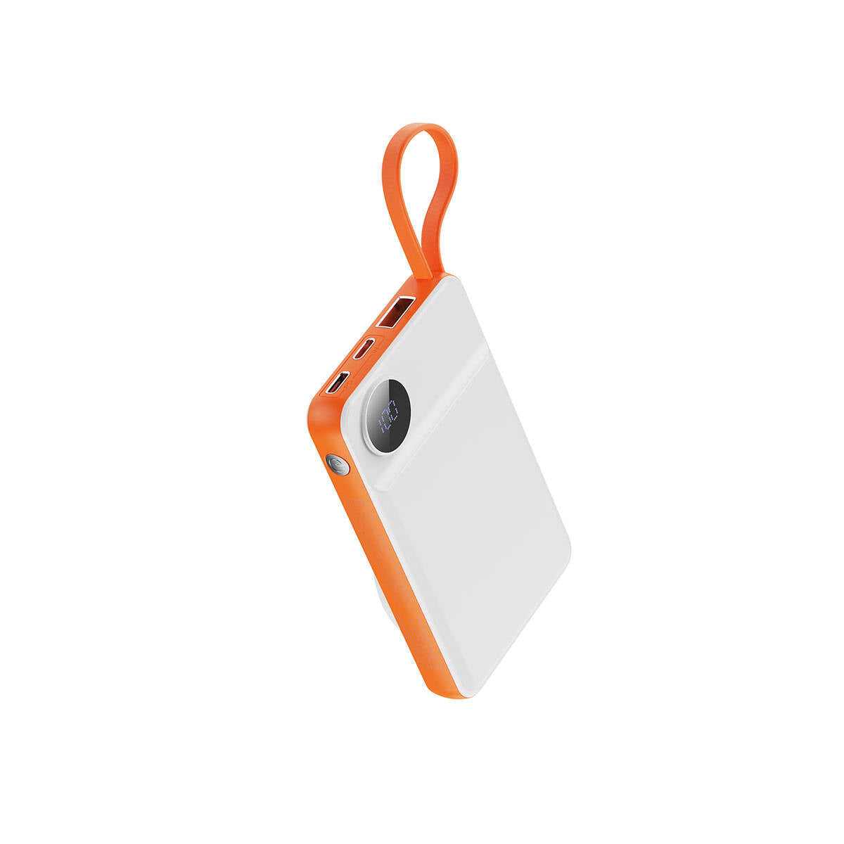 Wiwu Wi-P007 LED Ekranlı Akıllı Saat Kablosuz Şarj Özellikli 10000mAh 22.5W Taşınabilir Powerbank